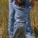 Baby Drills Stripe Malibu + Navy