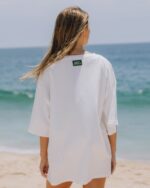 Daily Drills Bronco Beach Tee White
