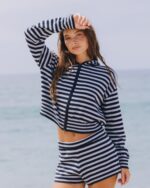 Daily Drills Cashmere Double Zip Hoodie