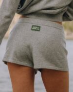Daily Drills Cashmere Micro Shorts Grey