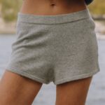 Daily Drills Cashmere Micro Shorts Grey