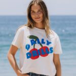 Daily Drills Cherry Boxy Tee Cream