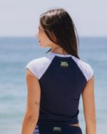 Daily Drills Cotton Lounge! Raglan Tee Navy