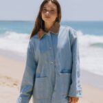 Daily Drills Denim Barn Jacket Blue