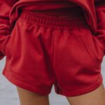 Daily Drills Fleece Super Shorts Vintage Red