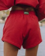 Daily Drills Fleece Super Shorts Vintage Red