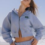Daily Drills Heavyweight Double Zip Hoodie Mist