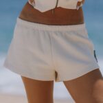 Daily Drills Heavyweight Mini Sweat Shorts Sand