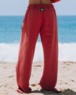 Daily Drills Heavyweight Straight Leg Sweats Vintage Red