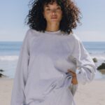 Daily Drills Oversized Fleece Crew Heather Grey