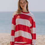 Daily Drills Oversized Long Sleeve Heart + Pale Pink