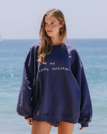 Daily Drills Oversized Lucky Crew Navy