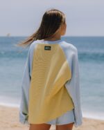 Daily Drills Oversized Raglan Thermal Powder + Butter