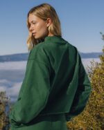 Daily Drills SKI+SURF CLUB Crew Forest Green