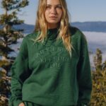 Daily Drills SKI+SURF CLUB Crew Forest Green