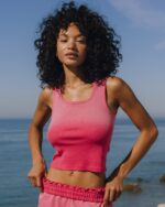 Daily Drills Square Neck Tank Sunsoaked Hot Shot