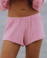 Daily Drills Terry Micro Shorts Sunbleached Taffy