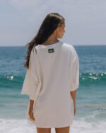 Daily Drills UV10 Beach Tee White