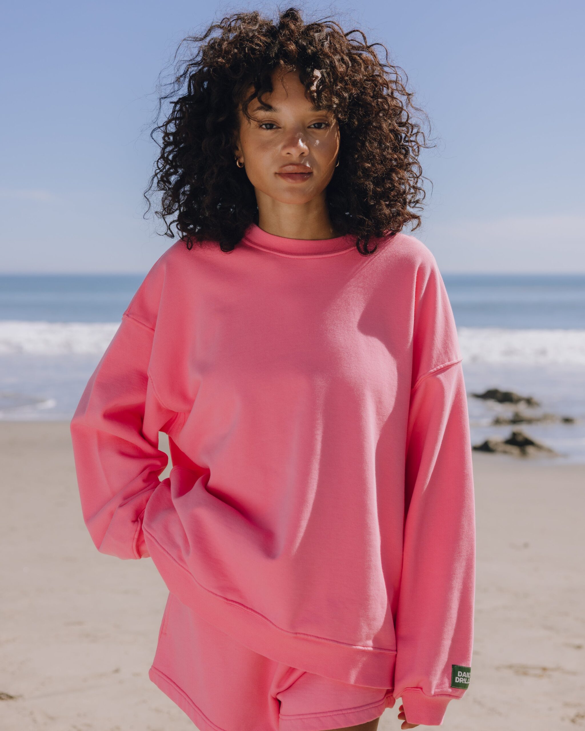 Daily Drills Unisex Oversized Crew Cheeks Daily Drills Unisex Oversized Crew Cheeks