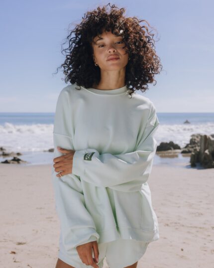 Daily Drills Unisex Oversized Crew Surf